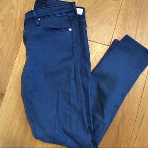 Bright Blue AG Stevie Ankle Denim